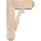 Ekena Millwork Balboa Craftsman Smooth Bracket w/ Offset Brace, Douglas Fir, 7 1/2"W x 18"D x 26"H BKT0806X18X26BOA04SDF - alternate 3